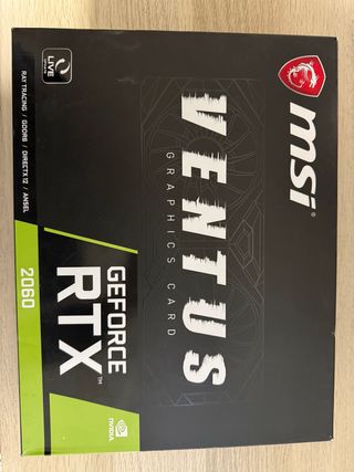 Tarjeta Gráfica msi ventus Rtx 2060 6gb gddr6