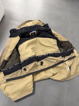 Chaqueta Snow Burton Talla L Beige