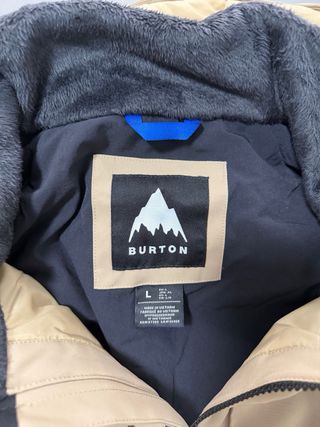 Chaqueta Snow Burton Talla L Beige