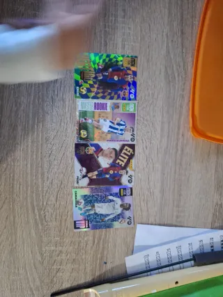 Cartas Megacracks Balde, Pedri, Camavinga