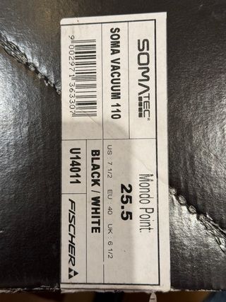 Botas Esquí Fischer Vacuum 110 Talla 25.5 (40)