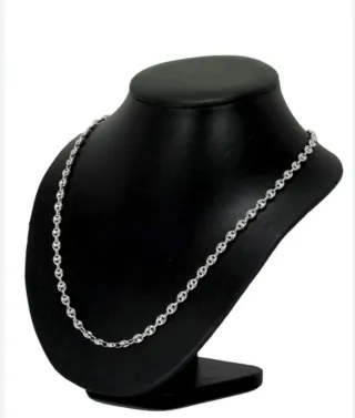 Collar Cadena Plata Hombre