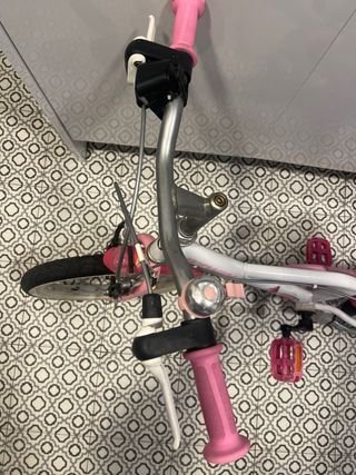 Bicicleta infantil Btwin rosa