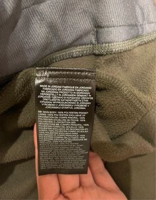 Forro polar The North Face verde