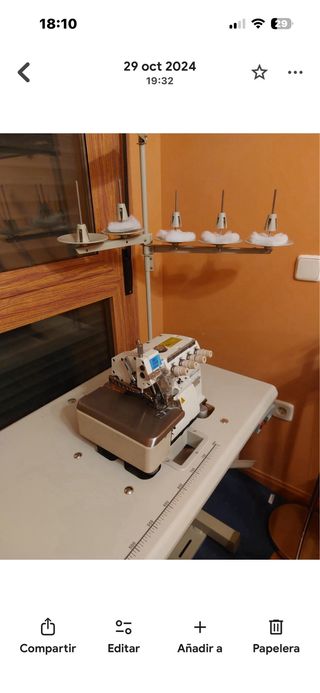 Máquina de remallar industrial New Swiss.