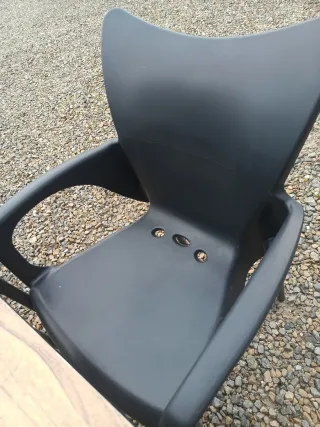 Conjunto mesa y 4 sillas exterior