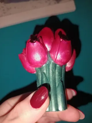 Mazzo tulipani profumato artigianale