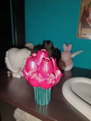 Mazzo tulipani profumato artigianale