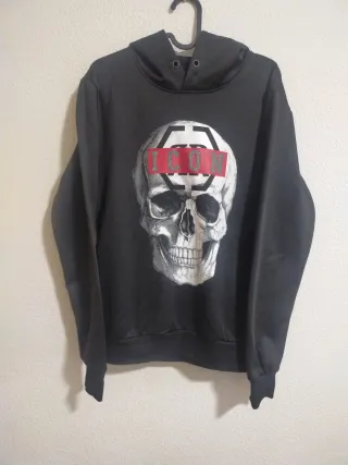 Sudadera Negra Calavera ICON