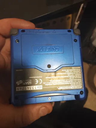 Nintendo Game Boy Advance SP Azul