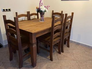 Muebles rústicos mexicano