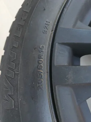 4 Ruedas Aluminio 205/60 R16 invierno