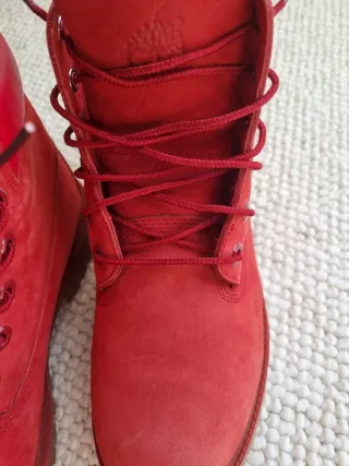 Botas Timberland Rojas