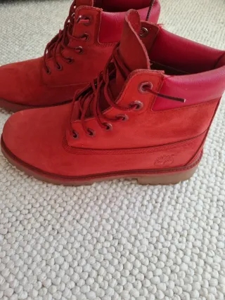 Botas Timberland Rojas