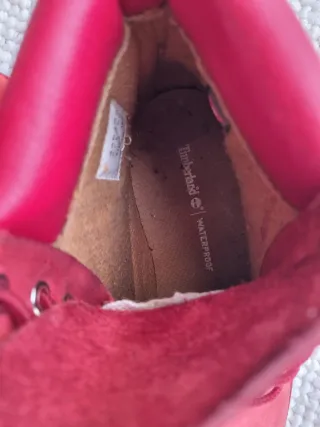 Botas Timberland Rojas
