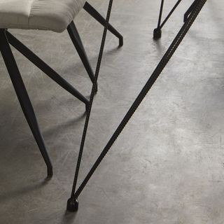 Mesa Comedor Spider Cristal Negra