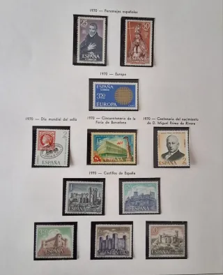 Sellos España 1970