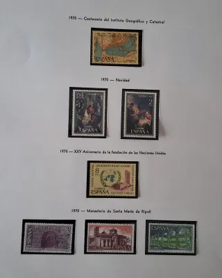 Sellos España 1970
