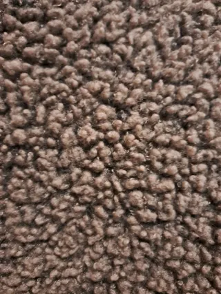 Chaquetón borreguito niña marrón. Talla 6 años.