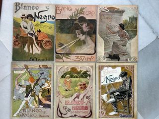 Revistas Blanco y Negro de 1902