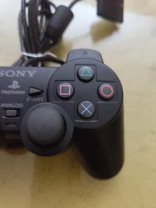 Mando PS2 Sony Negro