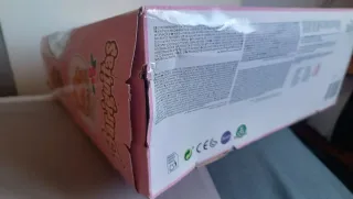 Barriguitas sillita-carro con muñeca y conejito