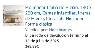 LITERA DOBLE MATRIMONIO 140x200 - ¡NUEVA Jun 2025!