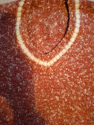 Jersey tejido a mano vintage