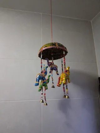 Figuras Budista y Ganesha Doradas