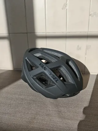 Casco ciclismo Van Rysel RCR negro
