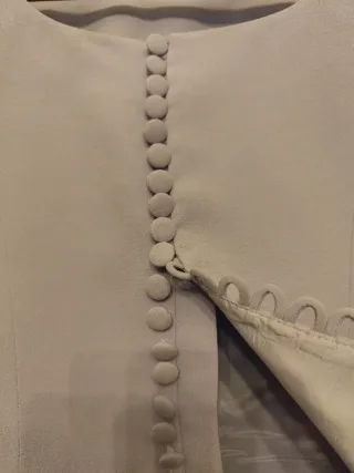 Traje ceremonia lila 2 piezas T.46