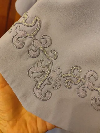 Traje ceremonia lila 2 piezas T.46