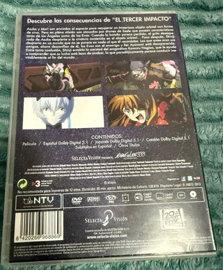Evangelion Platinum DVD + Película continuación