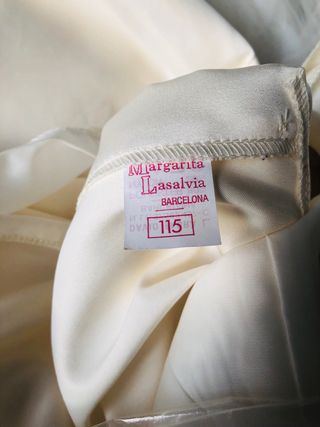 Vestido de comunión niña blanco y can can