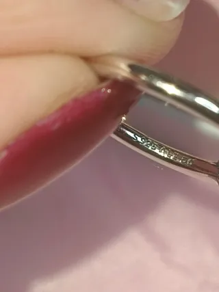 Conjunto Pandora Anillo y Pendientes Corazón