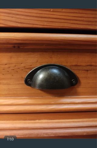 Mueble alacena de madera maciza