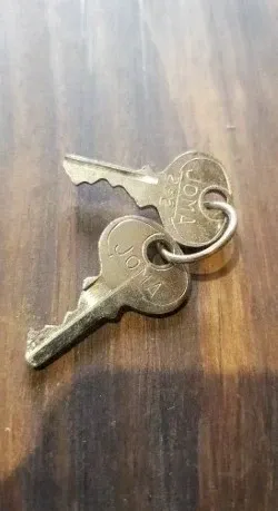 Caja Fuerte Vintage con Llaves