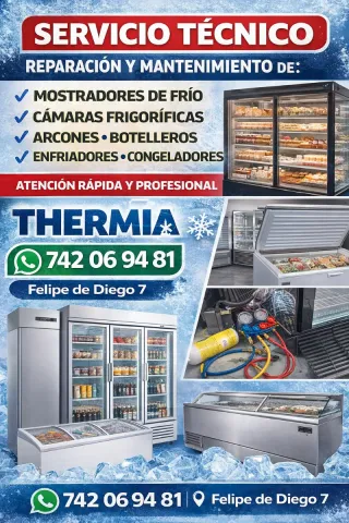 Servicio técnico de frío comercial profesional