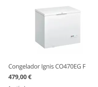 Arcón Congelador Ignis CO470EG  NEGOCIABLE)