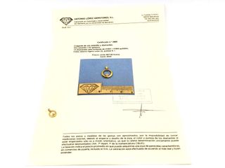 E1789855-0 Colgante Oro 18k con Diamantes