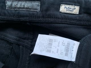 Vaqueros Salsa PUSH UP Wonder Negros Talla 38