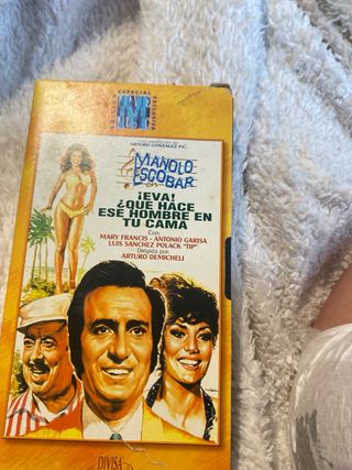 Lote 4 Películas VHS Manolo Escobar
