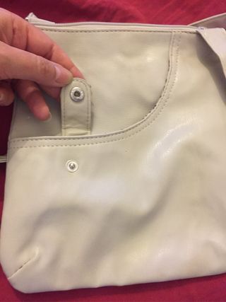 Borsa a tracolla avorio