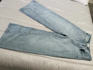 Pantalón Zara Wide Leg Azul