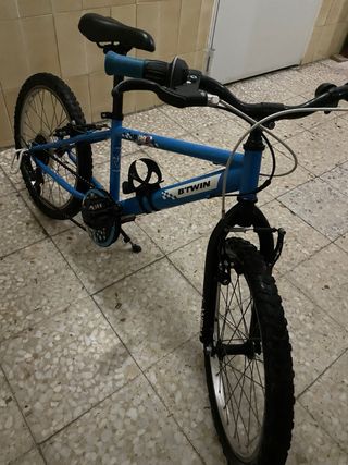 Bicicleta infantil azul Btwin
