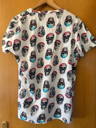 Camiseta Calaveras Multicolor