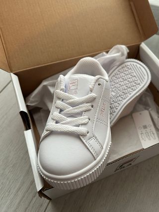 Zapatillas Fila Blancas Niña