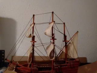 Maqueta Barco Mayflower Decoración