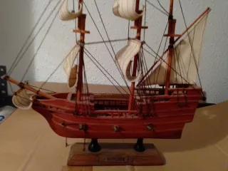 Maqueta Barco Mayflower Decoración
