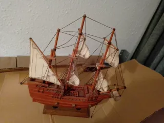 Maqueta Barco Mayflower Decoración